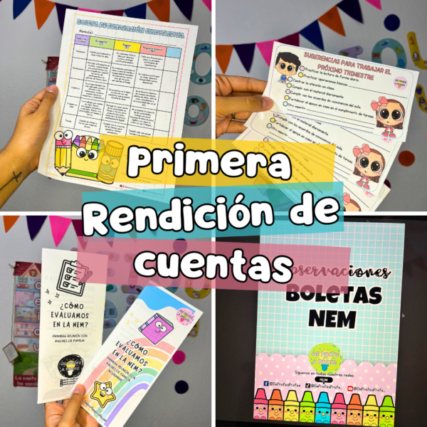 Kit - Primera rendición de cuentas (PARA TODAS LAS FASES)