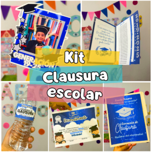 Kit de Clausura Escolar 24-25🧑🏻‍🎓👩🏻‍🎓