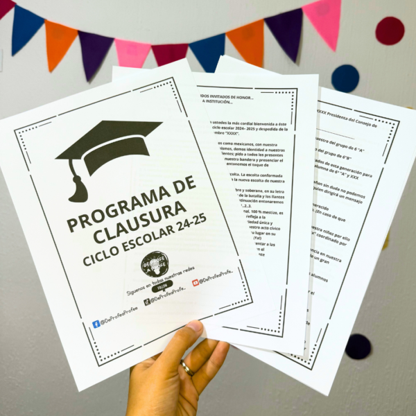 Kit de Clausura Escolar 24-25🧑🏻‍🎓👩🏻‍🎓 - Imagen 7