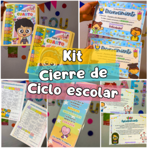 PRIMER GRADO - Kit Cierre de Ciclo Escolar 24-25
