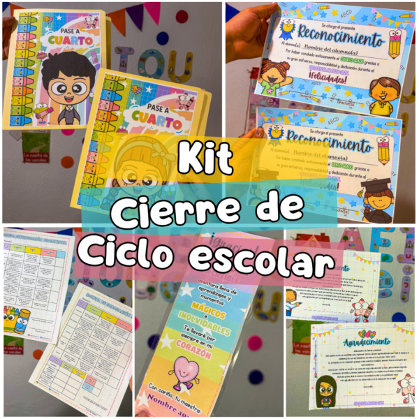 SEGUNDO GRADO - Kit Cierre de Ciclo Escolar 24-25
