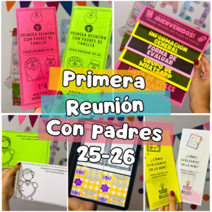 ✨ Kit de la Primera Reunión con Padres de Familia ✨ (Para todos los grados PRIMARIA)